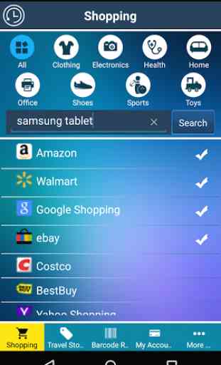Barcode Shoppers App on target 1