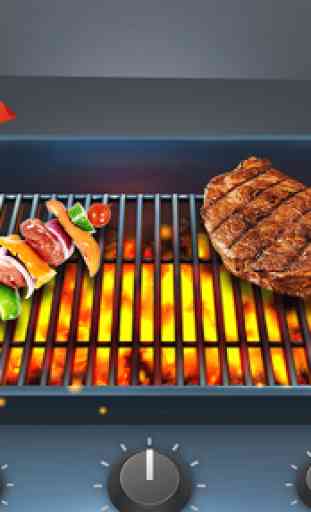 BBQ Grill Cooker-Cooking Game 3