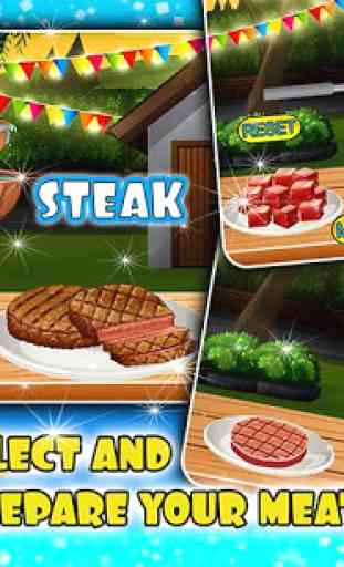 Beef Steak BBQ Grill Party 2