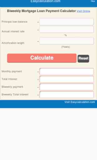 Biweekly Mortgage Calculator 2