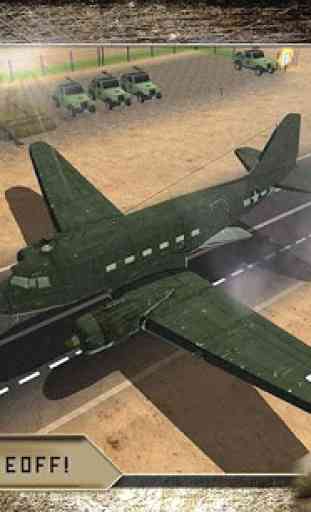 Cargo Fly Over Airplane 3D 4