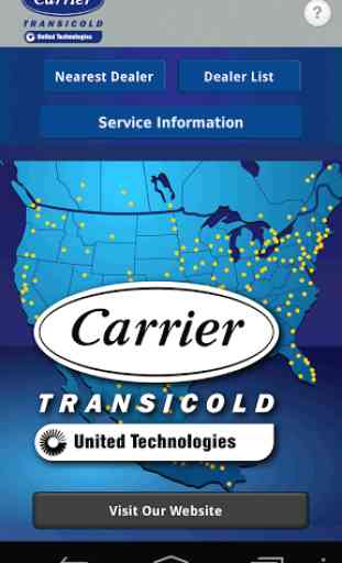 Carrier® Transicold NA Locator 1