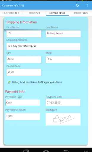 Cellica Database Anywhere Form 1