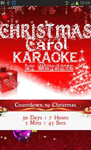 Christmas Carol Karaoke 1