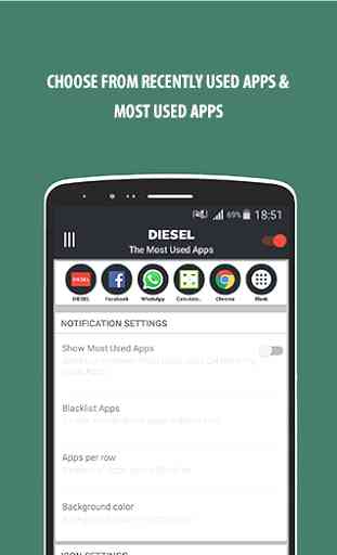 DIESEL : The most used apps 3