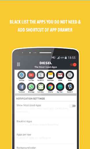 DIESEL : The most used apps 4