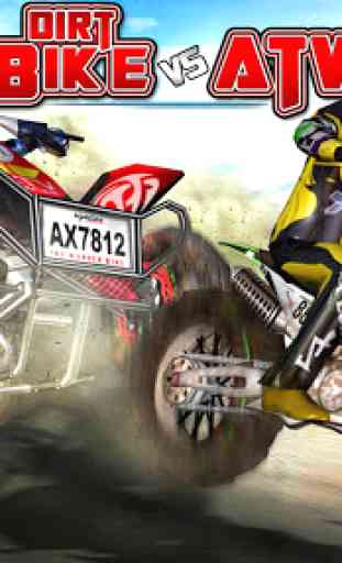 Dirtbike vs Atv Motocross Race 2