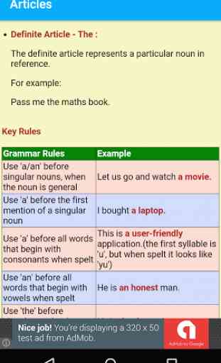 English Grammar Offline App 4