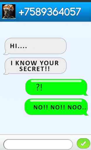 Fake SMS Horror Joke 2