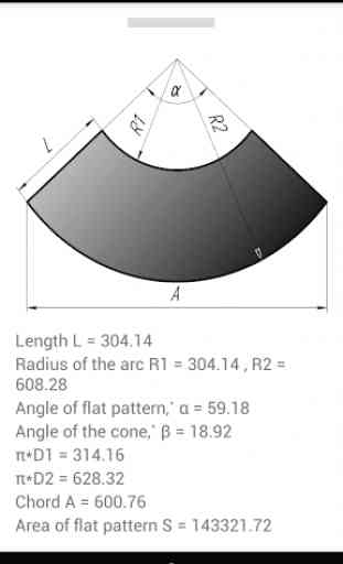 Flat pattern cone 3
