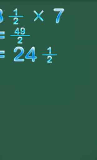 Fraction Calculator & progress 2