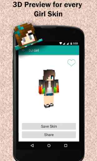 Free Girl Skins for Minecraft 2