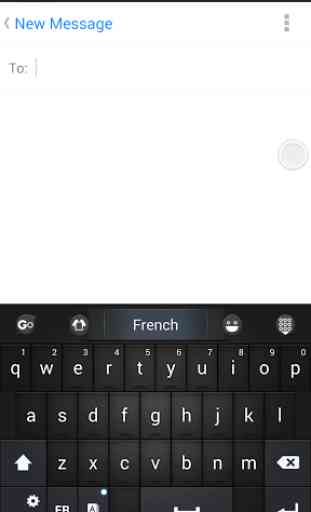 French Language - GO Keyboard 4