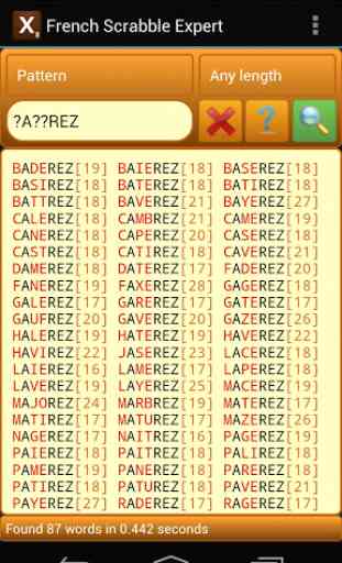 French Scrabble Expert 2