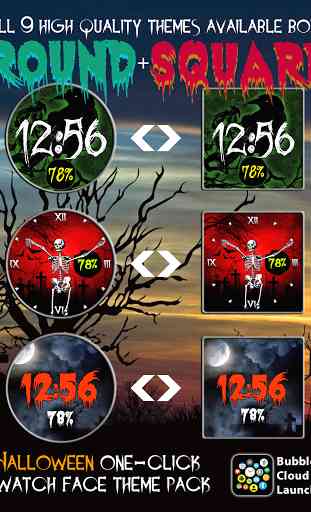 Halloween Watch Face Pack Free 3