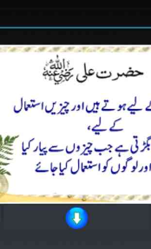 Hazrat Ali (RA) Quotes / Aqwal 3