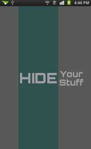 Hide Your Stuff 1
