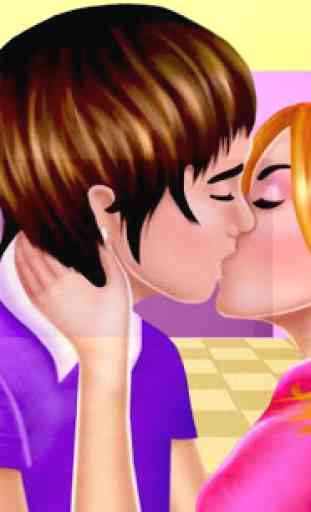 High School Romantic Kissing 4