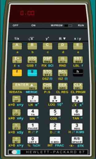 HP67 Calculator 1