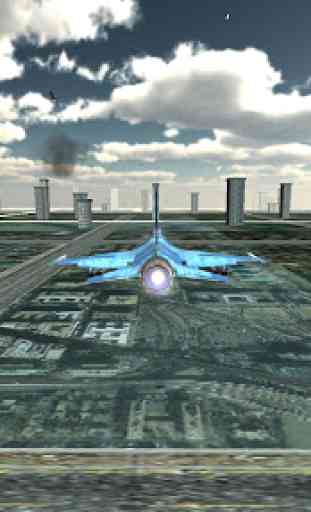 Jet Plane Fighter City 3D 3