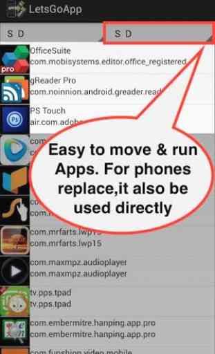 LetsGoApp App 2 SD or OTG※ROOT 1