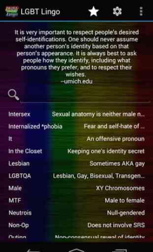 LGBT Lingo - MOGAI Dictionary 1