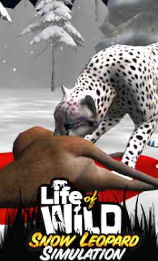 Life of Wild Snow Leopard 3D 1