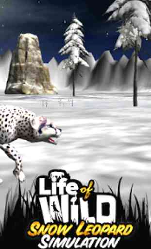 Life of Wild Snow Leopard 3D 3