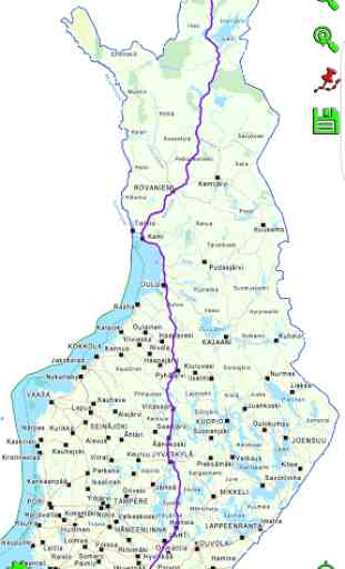 Mapitare Road Map Finland 2