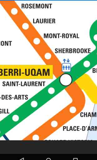 Montreal Metro Map 2