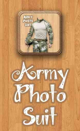 My Photo on Army Suit 1