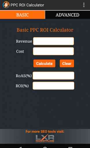 PPC ROI Calculator 1