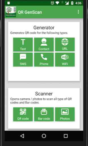 QR code Scanner and Generator 1