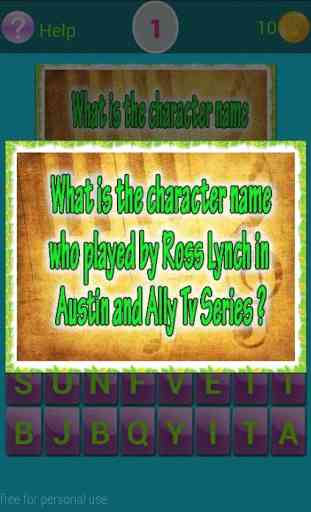 Quiz Word for Aussly Fans 2