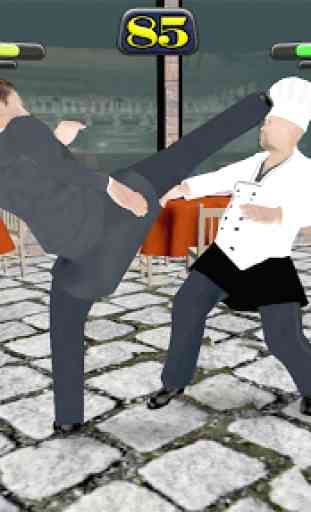 Restaurant Fight. Chef Fighter 3