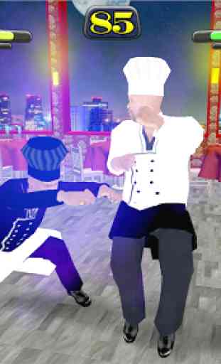 Restaurant Fight. Chef Fighter 4