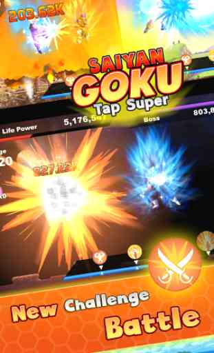 Saiyan Goku Tap Super Z 2