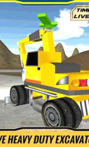 Sand Excavator Dump Truck Sim 2