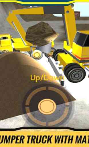 Sand Excavator Dump Truck Sim 3