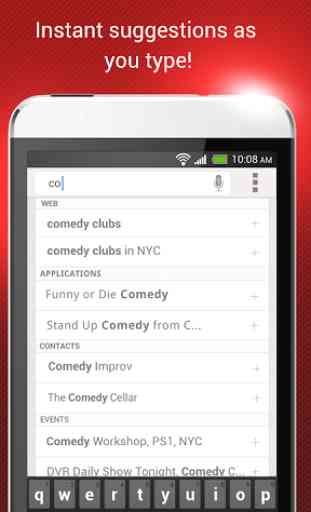 Search Widget: Web & Phone 4