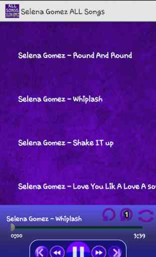Selena Gomez All Songs Music 2