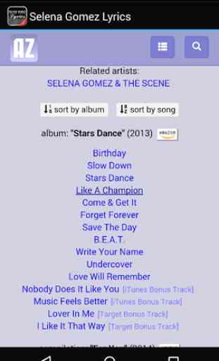 Selena Gomez Lyrics 3