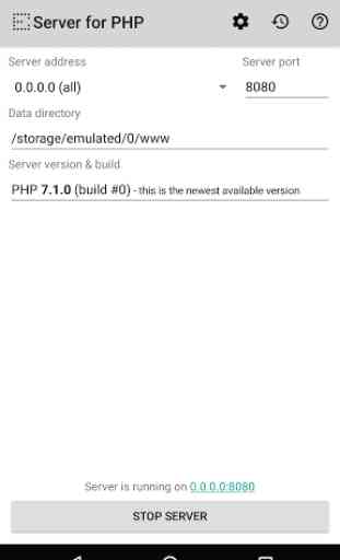 Server for PHP 1
