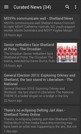 Shetland News App 1