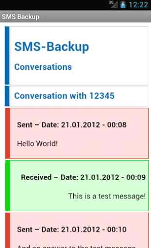 SMS Backup 4