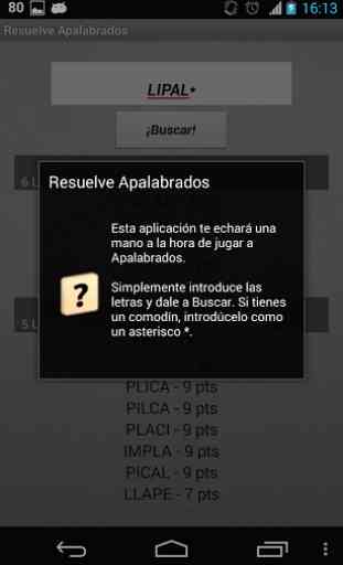 Solve Apalabrados Spanish 4