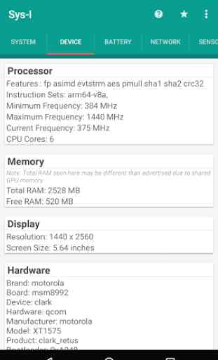 Sys-I (Android System Info) 2