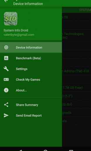 System Info Droid 2