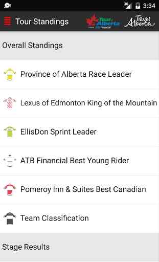 Tour of Alberta - Tour Tracker 2