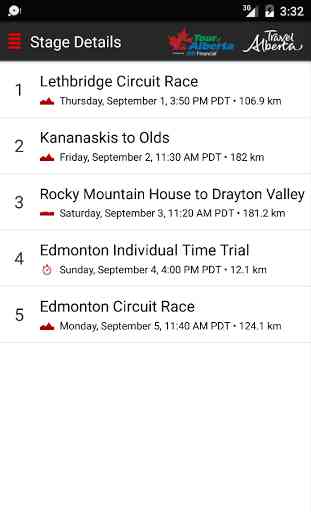 Tour of Alberta - Tour Tracker 3